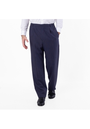 Fendi Straight-Leg Wool Trousers