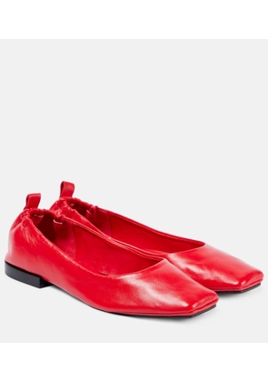 Souliers Martinez Nova Montjuic leather ballet flats