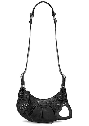 Balenciaga XS Le Cagole Shoulder Bag in Black - Black. Size all.