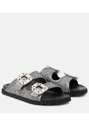 Roger Vivier Slidy Viv' embellished sandals