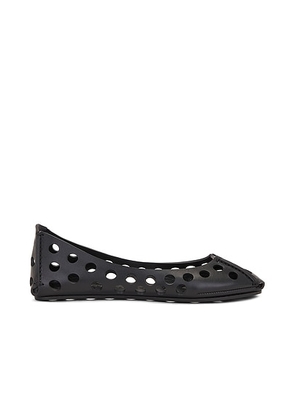 ALAÏA Ballet Flat in Noir - Black. Size 36 (also in 37, 38, 39, 40, 41).