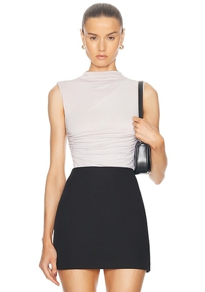 Enza Costa Sleeveless Twist Top in Salt - Ivory. Size S (also in ).