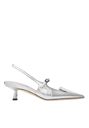 Jimmy Choo Didi 45 Pointed Toe Leather Pumps