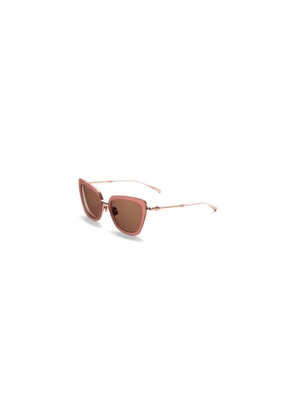 Valentino DAYDREAM II Brown Butterfly Ladies Sunglasses VLS-165 D 53