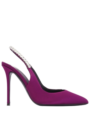 Giuseppe Zanotti Rachyl Crystal Embellished Slingback Pumps