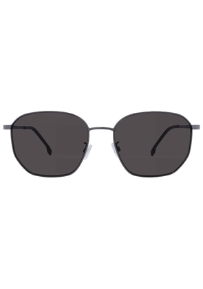 Hugo Boss Grey Geometric Mens Sunglasses BOSS 1673/F/SK 0KJ1/IR 57