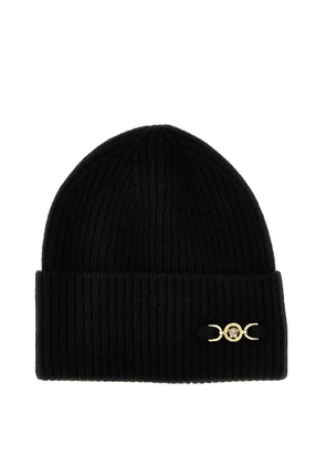 Versace Medusa 95 Medallion Knit Beanie
