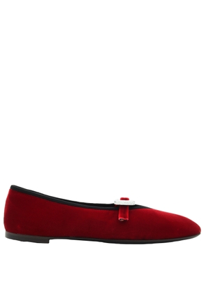 Giuseppe Zanotti Georgia Buckle Mary Jane Ballet Flats