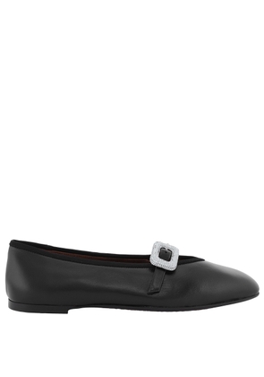 Giuseppe Zanotti Georgia Buckle Mary Jane Ballet Flats
