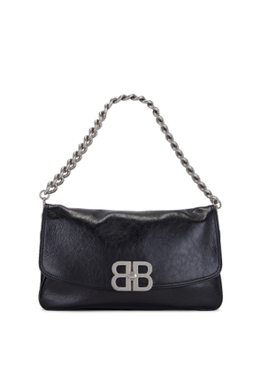 Balenciaga Medium BB Soft Flap Leather Shoulder Bag