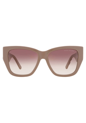 Marc Jacobs Brown Shaded Butterfly Ladies Sunglasses MARC 695/S 0NOY/HA 55