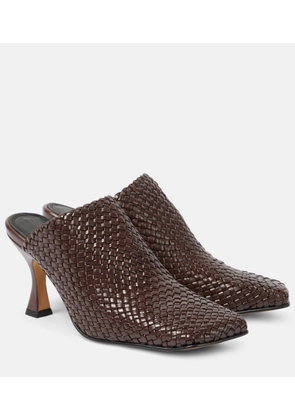 Souliers Martinez Jacinta woven leather mules