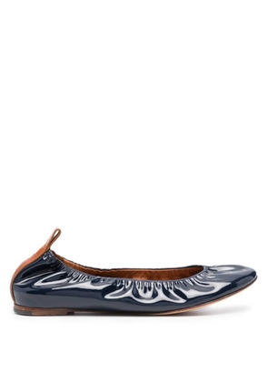 Lanvin Patent Leather Ballerina Flats