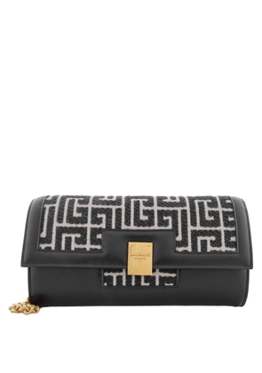 Balmain 1945 Jacquard Monogram Wallet