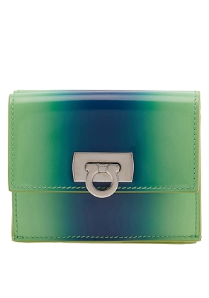 Ferragamo Gancini Clasp Wanda Compact Wallet