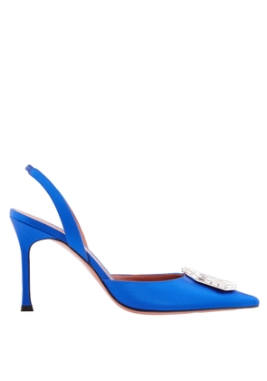 Amina Muaddi Camelia 90 Slingback Pumps