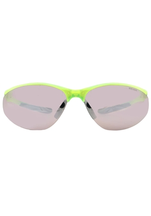 Nike Chrome Mirror Wrap Unisex Sunglasses NIKE AERIAL E DZ7353 702 69