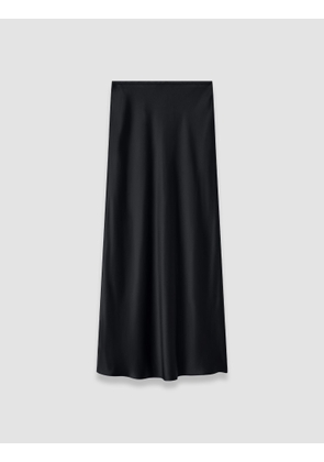 Isaak Long Silk Satin Skirt - Regular / 32