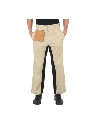 Palm Angels Mens Pocket Straight-leg Trousers