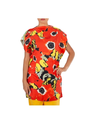 Loewe Ladies Doll House Print Scarf Top