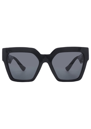 Versace Dark Grey Butterfly Ladies Sunglasses VE4458 GB1/87 54