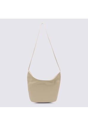 The Row Sand Leather N/S Izzy Crossbody Bag