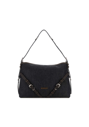 Givenchy Denim Medium Voyou Shoulder Bag
