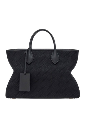 Ferragamo Jaquard Top Handle Tote Bag