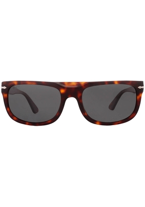 Persol Dark Grey Rectangular Mens Sunglasses PO3271S 24/48 55