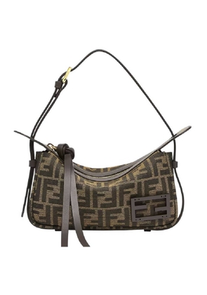 Fendi Simply FF Jacquard Shoulder Bag