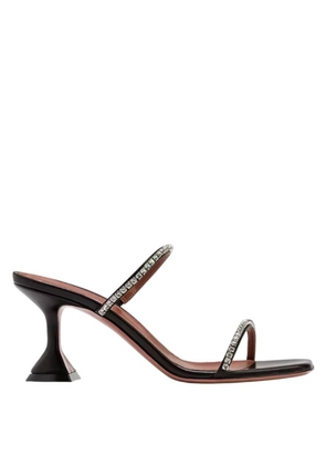 Amina Muaddi Gilda Crystal Embellished Sandals
