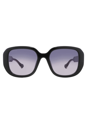 Gucci Grey Gradient Square Ladies Sunglasses GG1557SK 001 54