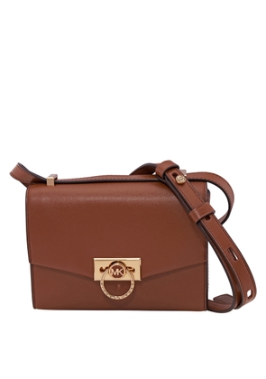 Michael Kors Hendrix Extra-small Leather Crossbody Bag - Brown
