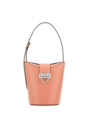 Ferragamo Trifolio Logo Engraved Shoulder Bag