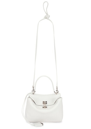 Balenciaga Rodeo Mini Top Handle Bag in Optic White - White. Size all.