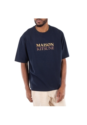 Maison Kitsune Gradient Logo Oversized T-Shirt