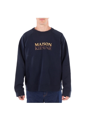 Maison Kitsune Gradient Logo Oversized Sweatshirt