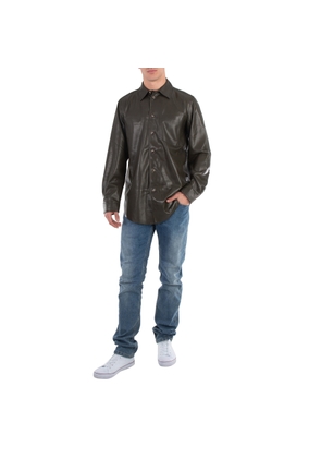 Nanushka Soil Landis Alt-Leather Shirt