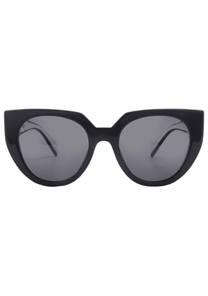 Prada Grey Cat Eye Ladies Sunglasses PR 14WS 09Q5S0 52