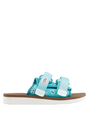 Suicoke Ladies Teal Moto-Cab Slippers