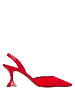 Amina Muaddi Holli Nappa Slingback Pumps