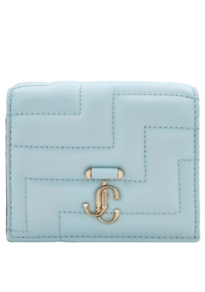 Jimmy Choo Hanne JC Emblem Leather Wallet