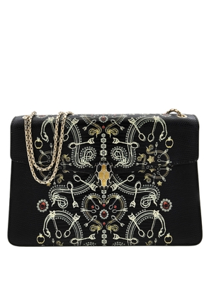 Bvlgari Serpenti Forever Pop-Heart Lizard-Leather Shoulder Bag