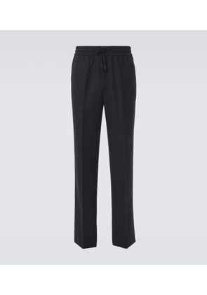 Brioni Asolo wool twill straight pants