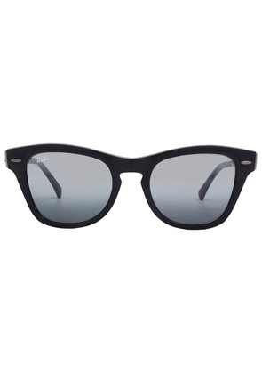 Ray Ban Blue Vintage Mirror Square Unisex Sunglasses RB0707SM 901/G6 53