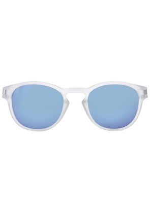 Oakley Latch Prizm Sapphire Polarized Round Mens Sunglasses OO9265 926565 53