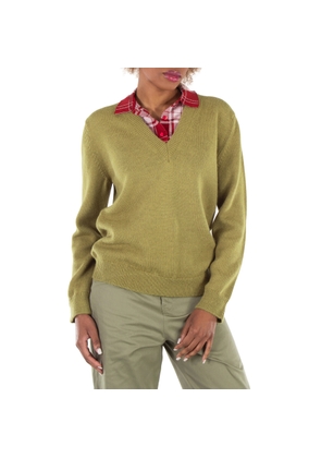 Loewe Polo Collar V Neck Sweater