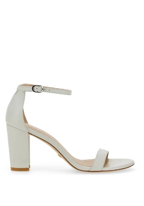 Stuart Weitzman Nearlynude Leather Sandals