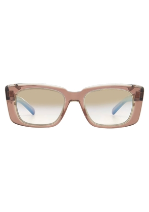Mr. Leight CARMAN S Cinnamon Gradient Rectangular Unisex Sunglasses ML2024 RCL-12KG/CING 51