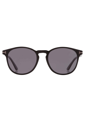Tom Ford Lewis Polarized Smoke Oval Sunglasses FT1097-N 01D 53